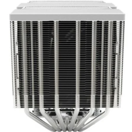 Mars Gaming MCPU-XU6 Disipador CPU Doble Torre Blanco 2x 12cm 350W TDP 6 Heatpipes