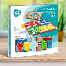 Tablero de Parchís y Oca Colorbaby 32 x 32 x 1 cm (25 Piezas) (6 Unidades) Tablero de Parchís y Oca Colorbaby 32 x 32 x 1 cm (25 Piezas) (6 Unidades)