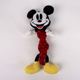 Cerdá Mordedor para Perro de Cuerda Mickey, Rojo - 11.0 x 27.0 x 9.5 cm