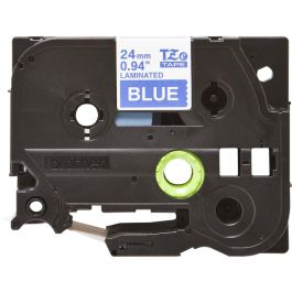 BROTHER Cinta laminada Azul/Blanco 24 mm Precio: 21.78999944. SKU: B18PZ5KBT3