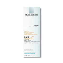 La Roche Posay Pure Vitamin C Light Crema Facial Antiarrugas para Piel Sensible con Ácido Hialurónico y Vitamina C
