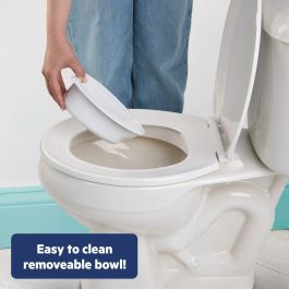 Bright Starts BRI17554 Nemo Mini Orinal con Reductor de Asiento 2 en 1 para Bebés, Extraíble y Fácil de Limpiar