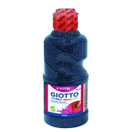 Giotto Témpera Glitter Azul Oscuro Botella 250 mL Precio: 3.50000002. SKU: B17RXTWF23