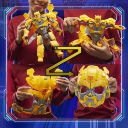 Hasbro F9181 Transformers Movie One Máscara 2 en 1 Convertible Robot Bumblebee B-127 para Niños +4 años