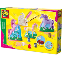 Ses Creative Kit Creativo para Moldear y Pintar Caballos con Yeso y Pintura Precio: 31.50000018. SKU: B18V7JS6QH