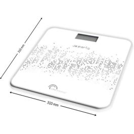 Little Balance Báscula de baño digital de voz parlante 180 kg / 100 g con Gran pantalla LCD de Vidrio templado en color Negro Little Balance Báscula de baño digital de voz parlante 180 kg / 100 g con Gran pantalla LCD de Vidrio templado en color Negro