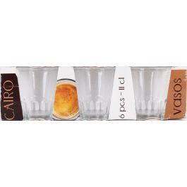 Set 6 Vasos Carajillo 11Cl Cairo Ag - Inde (24 Cajas) Set 6 Vasos Carajillo 11Cl Cairo Ag - Inde (24 Cajas)