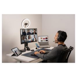 Kensington Auriculares Gaming H3000 PROVC, Diadema Bluetooth 5.2, Negro, 60h Batería, Cancelación Ruido, Micrófono Boom, USB-C, Para PC, PS, Xbox, Android, iOS