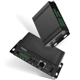 Fanvil PA3 Negro - Altavoz de Red IP SIP para Montaje en Pared/Sobremesa con PoE y Conectividad Ethernet 10/100 Mbps