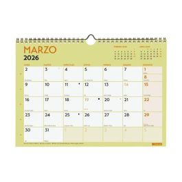 Finocam Calendario de Pared para Escribir A4 (297x210 mm) MV Grafik 2026 - Planificador Anual Espiral, Contenido Útil Precio: 5.50000055. SKU: B18BNXMBW3