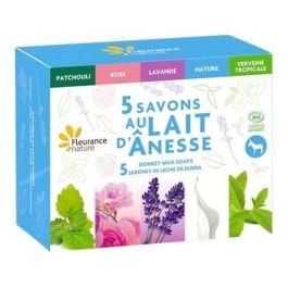 FLEURANCE NATURE Cofre 5 Jabones Leche de Burra Natural, Rosa, Lavanda, Verbena Exótica y Patchuli Precio: 23.50000048. SKU: B14BTBM8ZE