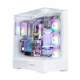 Zalman Caja Semitorre P40 Prism Plus ATX Blanca SIN Fuente de Alimentación