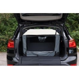 Caja de transporte - KERBL - Journey - 70 x 52 x 52 cm - Gris / Beige