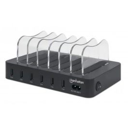 Manhattan Charging Station, 6X USB-A Ports, Outputs: 6X 2.4A,