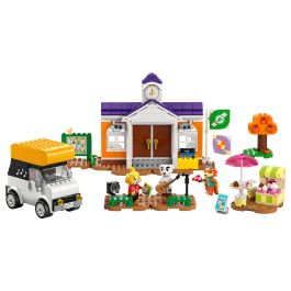 Lego Animal Crossing 77052 Kéké en la Plaza Juguete para Construir con Cafetería