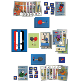 Sugaar Editorial SGWP01ES Wild Pong Juego de Mesa para 2-4 Jugadores A partir de 10 Años