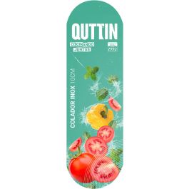 Quttin Colador de Acero Inoxidable, 10 cm (24 Unidades)