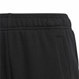 Pantalón Deportivo Infantil Adidas Fit Big Logo Negro