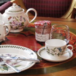 Portmeirion Taza de Té con Plato 200 ml Botanic Garden (6 Unidades)