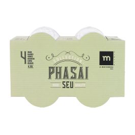 La Mediterranea Set 4 Vasos Chupitos de Cristal 63 ml Colección Phasai, Ø5x6 cm, ideal para licores y degustaciones (24 Cajas)