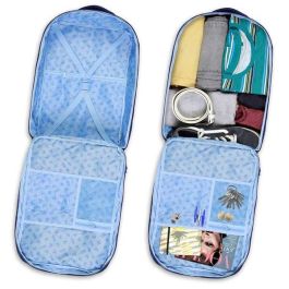 Karactermania Mochila Mercury Sonic Action | Capacidad 37L | Viaje Impermeable con Compartimento Portátil hasta 17" y Bolsillos Organizadores | 23x33x47 cm