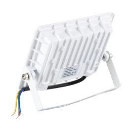 Foco Proyector LED 30W 2.400Lm 6000ºK IP66 Regulable 60,000H Acabado Blanco [LM-6004-W-CW]