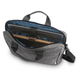 Lenovo T210 Funda Casual Toploader para Portátiles de hasta 15.6", Gris, Tejido Resistente al Agua y Correa para Equipaje