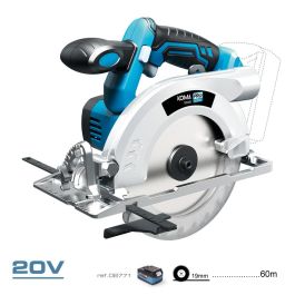 Koma Tools 20v-scc Sierra Circular 20V Sin Batería Ni Cargador Disco Ø 165mm Corte 55mm Para Madera Pro Series One for All