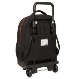 Mochila Escolar con Ruedas My Hero Academia Negro 33 x 45 x 22 cm