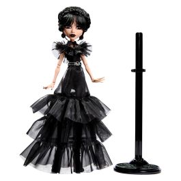 Muñeca monster high wednesday vestido raven