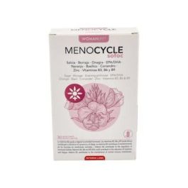 INTERSA Menocycle Sofoc 30 perlas. Suplemento mujer regula actividad hormonal, reduce cansancio y fatiga. Con vitaminas B3, B6, B9 Precio: 12.9499997. SKU: B1JVD53KAZ