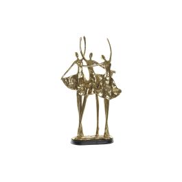 DKD Home Decor Figura Romantico Bailarinas Dorado Negro 44.5 x 25 x 9.8 cm Precio: 20.38608. SKU: S3030152