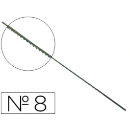 Wuto Sierra de marquetería para madera 8/13cm 18 tpi (caja 144 unid.) Precio: 22.49999961. SKU: S7903501