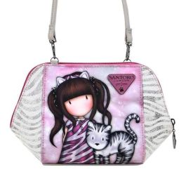 Bolso Bandolera Gorjuss Ruby wild Gris (26 x 15,5 x 9,5 cm)