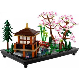 LEGO 10315 Icons El Jardín Tranquilo, Kit de Jardinería Botánica Zen para Adultos, Regalo