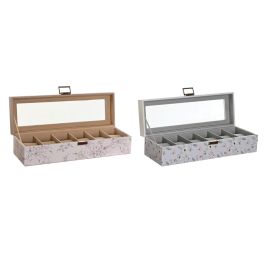 Relojero Tradicional DKD Home Decor Rosa Palo Azul 11 x 9 x 33 cm (2 Unidades) Relojero Tradicional DKD Home Decor Rosa Palo Azul 11 x 9 x 33 cm (2 Unidades)