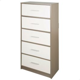 Cómoda Max Home Blanco Gris Moderno 58 x 112 x 30 cm Cómoda Max Home Blanco Gris Moderno 58 x 112 x 30 cm