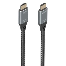 AISENS - CABLE HDMI V2.1 ULTRA ALTA VELOCIDAD / HEC 8K@60HZ 48GBPS, A/M-A/M, GRIS/NEGRO, 10M