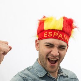 Gorro Peluca Bandera de España Th3 Party Precio: 1.79000019. SKU: H2500133