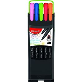 Rotulador Fibra Maped Graph Peps Compact Estuche De 10 12 unidades Precio: 98.68999943. SKU: B1J9T55ZQ2