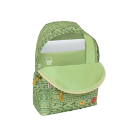 Mochila para Portátil Mufasa Verde Beige 31 x 43 x 13 cm
