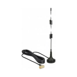 DeLOCK Antena LTE Omnidireccional SMA 2.5 dBi, con Base Magnética y Cable RG-174 de 2.5m para Frecuencias 0.69-0.96 / 1.71-2.7 GHz, Color Negro Precio: 13.5157. SKU: B19ESCMBBY