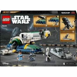 LEGO 75433 Star Wars El Ataque de los Clones: Nave espacial de Jango Fett - Juguete de construcción para niños 9 años
