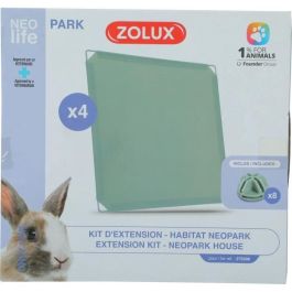 ZOLUX ZOL1720528317542 Kit de ampliación Recinto Modular Neo Park para Conejo - 4 Paneles Sólidos