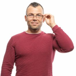 Montura de Gafas Hombre Longines LG5007H56002 Negro ø 56 mm