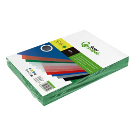 Liderpapel Tapas Encuadernacion Polipropileno A4 0.8mm Verde Opaco Paquete 50 Unidades