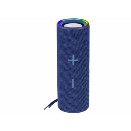 Trevi 0XR8A3504 Altavoz Portátil Estéreo Inalámbrico Bluetooth 20W RMS IPX4 para Fiesta con Micrófono, USB-C y MicroSD Azul