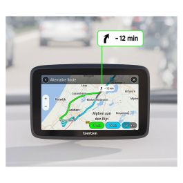 TomTom GO Classic 6" 2nd gen - GPS con pantalla táctil de 6 pulgadas, 32 GB, mapas de Europa y América, idiomas: Español, Inglés, Francés, etc.