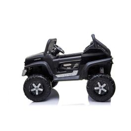 Mercedes Unimog Black Coche Eléctrico Batería 12V 128x86x84cm para Niños