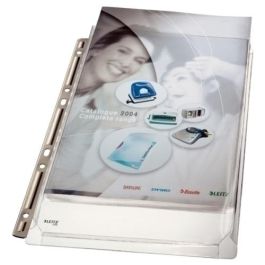 Funda Multitaladro Fuelle Leitz 20Mm Pvc 170Μ Liso A4 6 Tal. Con Refuerzo Metalico Bolsa De 3 Precio: 11.79000042. SKU: B1E6J22XX3